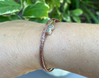 John 16:33 Morse Code Bible Verse Bracelet