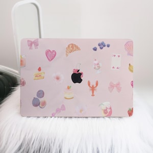 Paradise Style Lobster Croissant Macbook Case,Macbook Case Hard Protective Laptop Case,Air15/13/11,Pro16/15/14,Mac Cover 2024 2023 2021 2020