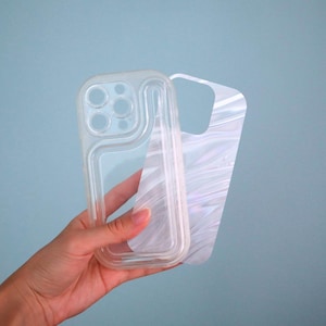 Shaker Photo Case for Customisation, resin shaker sticker with case insert, iPhone 16 15 14 13 Plus Pro Max, Premium iphone case for DIY