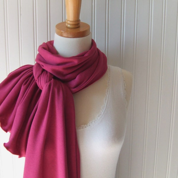 Sugared Berries Jersey Scarf Fall and Winter Fashion