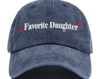 Favorite Daughter Embroidered Washed Cotton Dad Hat