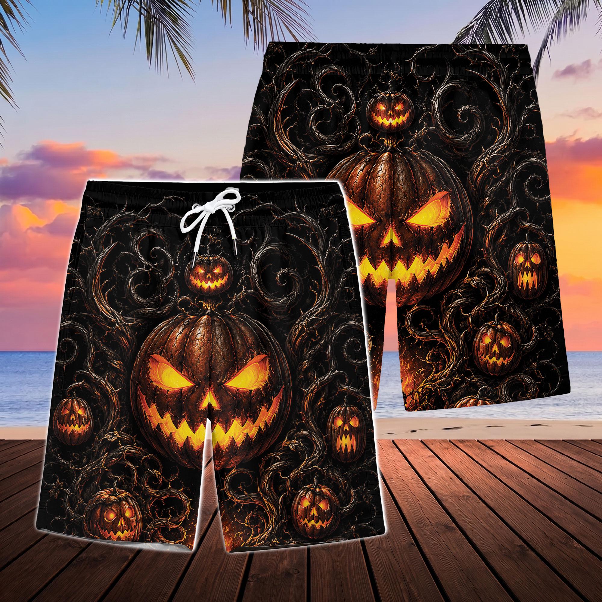 Pumpkin Shorts - Etsy