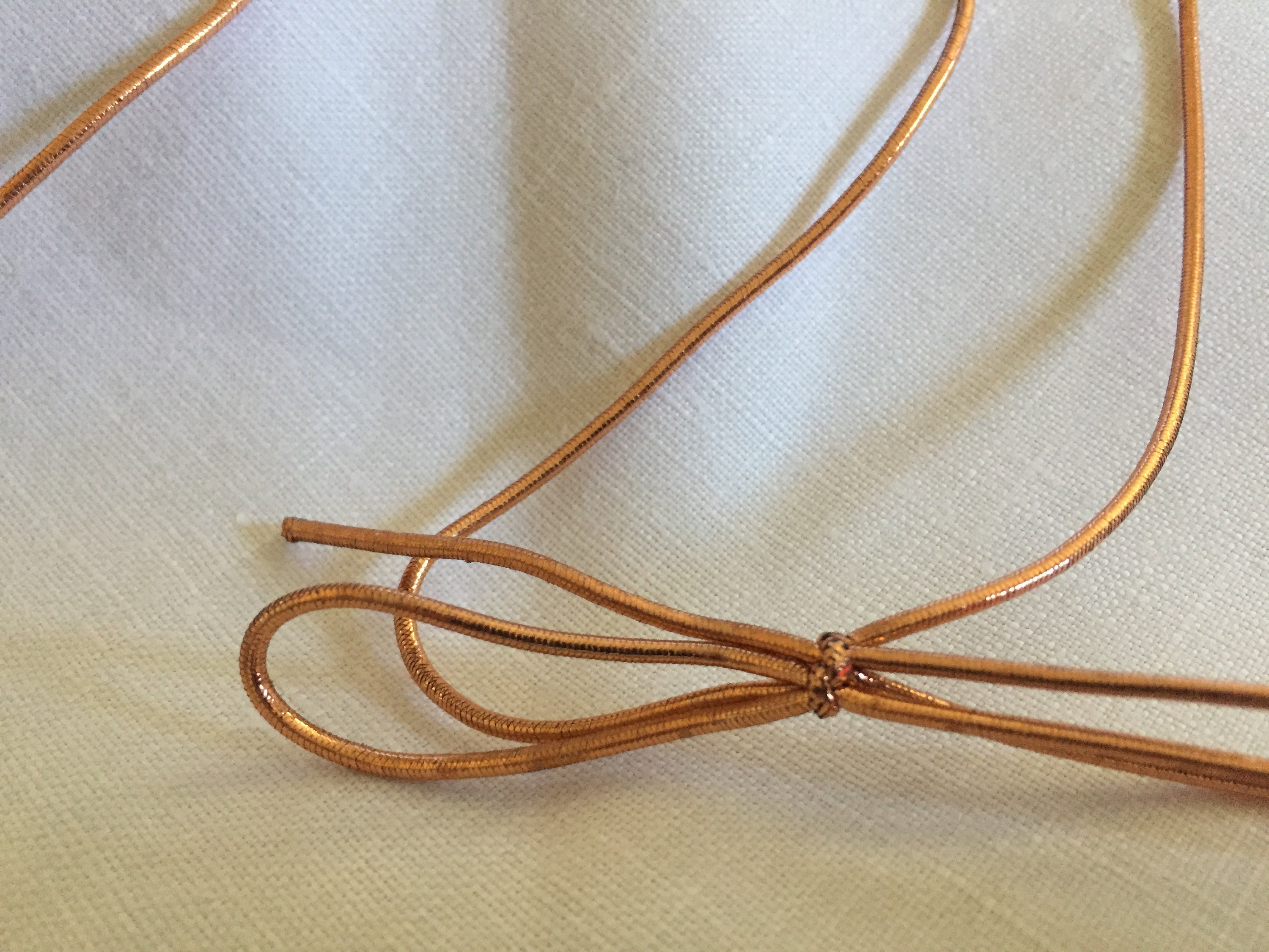 50 Stretch copper coloured Loops Pretied Bows for boxes Etsy
