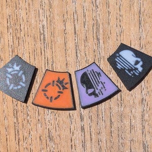 Kill Team - fiches verbergen/inzetten - dubbelzijdig
