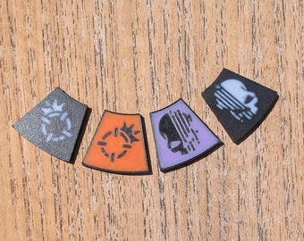Kill Team - Conceal / Engage tokens - double sided