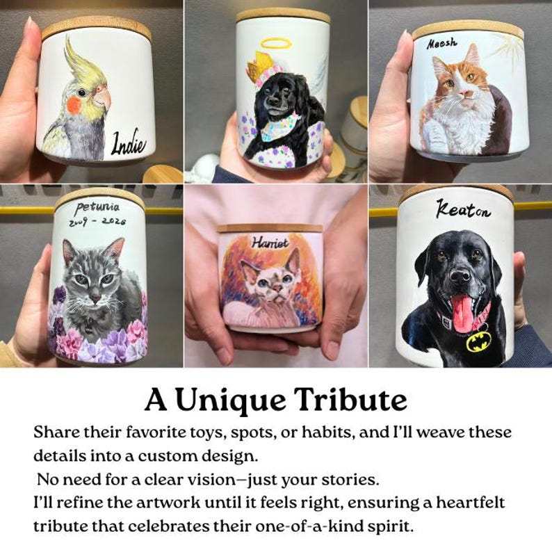 share your pet favorite toys, spots, or habits, and I'll weave these details into a custom design,