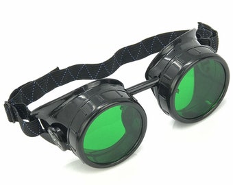 Mad Scientist Goggles Steampunk Goggles Steam Punk Burning man goggles costume Rave eye wear vintage goggles Mad Max-Wasteland