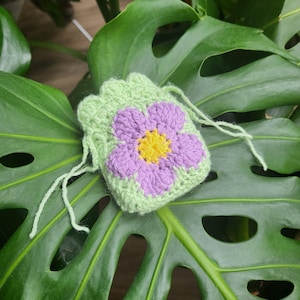 Petit pochon en crochet