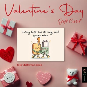 Valentinstag Geschenkkarte, Geschenkkarte, Valentinstag, LOVE, Postkarte