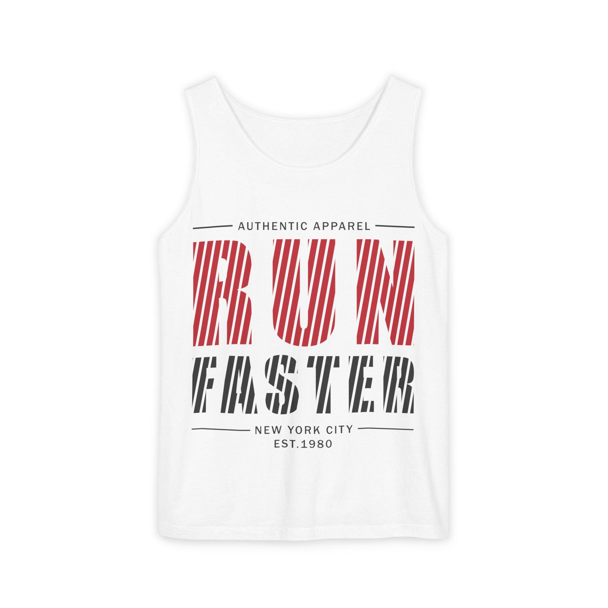 Dynamic Typography: Bold Red RUN Text, Striped Letter Design, Black Background Contrast, Minimalist Graphic Art,Fitness Motivation