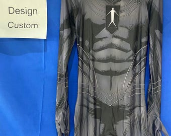 Handmade Shadowman Cosplay Jumpsuit – Custom Stretch Costume
