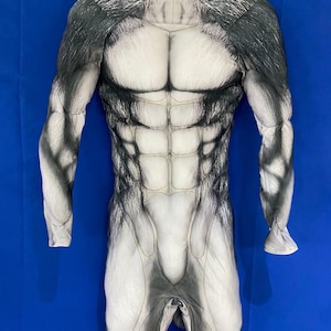 Wolves Cosplay Animals Muscle Suits Custom Cosplay Costume Party Cosplay Pet Suit Kids Muscle Suit with Tail Kids Costume Animal Petsuit