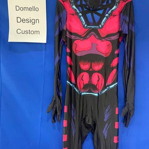 Cartoon X-man Gambit Cosplay Costume Custom Bodysuit From Pictures For Cosplay Comic Con Halloween Cartoon X-Men