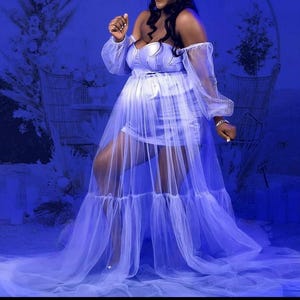 African tulle maternity dress, pregnancy shoot dress,African fashion design, women fashion, African clothing, birthday designs, African wear
