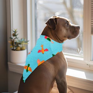 Dog Bandana,  Pet Accessories , Dog Bandana with Name, Neckwear for Dogs, Personalized Dog Bandana, Custom Bandana, Trendy Dog Scarfs,