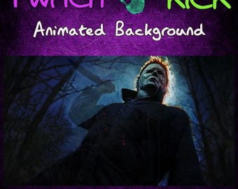 Mr Myers + FREE Emote Twitch / Kick / Youtube Streaming Background, Animated, Overlay, Emote
