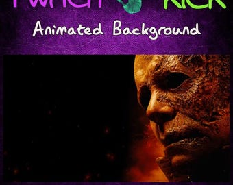 Mr Myers + FREE Emote Twitch / Kick / Youtube Streaming Background, Animated, Overlay, Emote