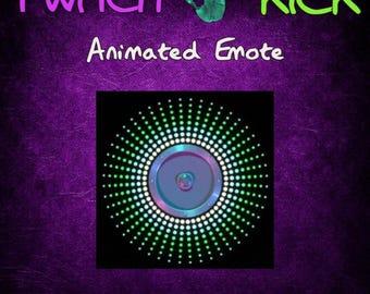 Disco Lights + FREE Dancing Bird Emote  Twitch / Kick Streaming Background, Animated, Overlay, Emote