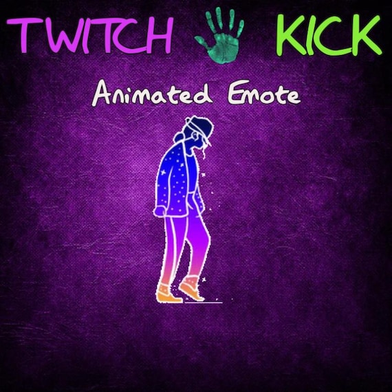Moon Walk + FREE Dancing Bird Emote Twitch / Kick Streaming Background, Animated, Overlay, Emote