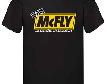 Maglietta Busted vs McFly Tour 2025: maglietta da fan del Maglietta Busted vs McFly Tour 2025: maglietta da fan del