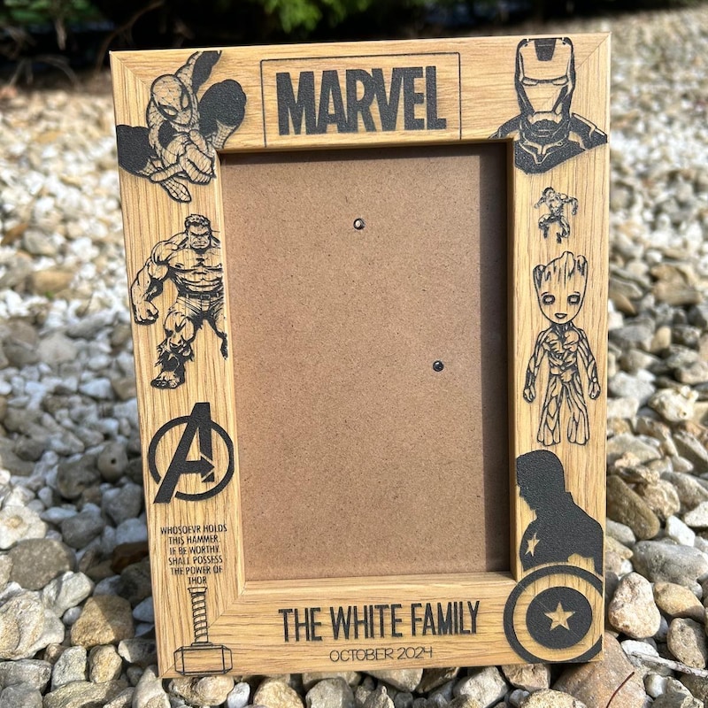Marvels Picture Frame - Etsy
