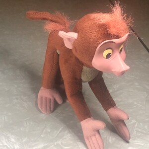 Vintage Tarzan Baby Baboon Plush Mattel Toy Bean Bag Stuffed Animal - Etsy
