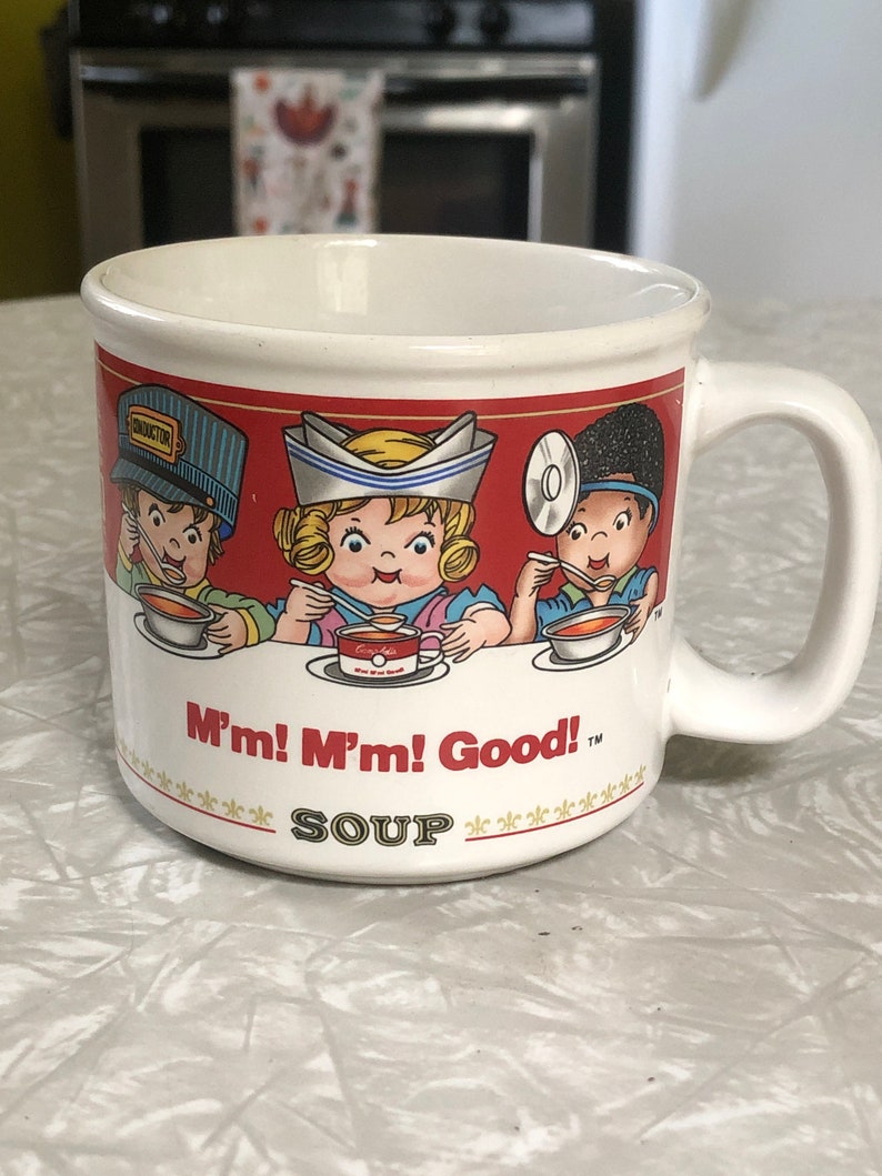 Campbells Soup Mug Mm Mm Good 1993 Campbell Soup Company Etsy