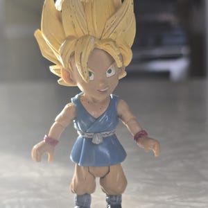 RARE FIGURINE DRAGON ball z movie collection KRILIN espace space jakks