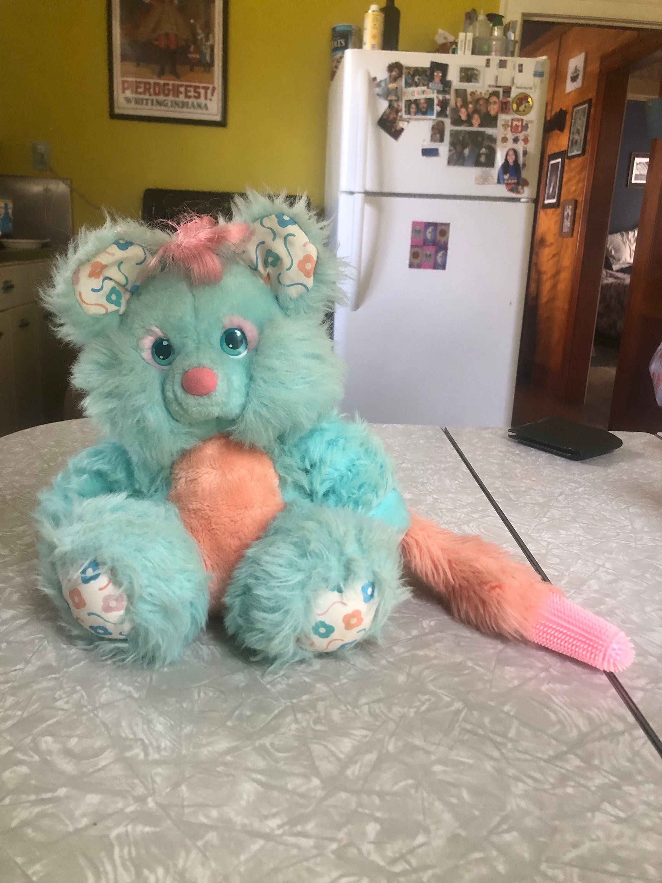 アメトイ　ブラッシュアラブズ　ヴィンテージ　テディベア　パープルミント アメトイブラッシュアラブズヴィンテージテディベアパープルミント