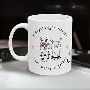 Anniversary Gift Mug, Valentine&#39;s Day Gift, Best Friend Gift, Romantic Coffee Cup for Couples, Valentines Day Gift, Perfect Couple Gift Idea