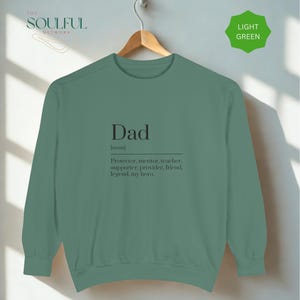 Dad Sweatshirt for Christmas & Father&#39;s Day Gift, Dad Jumper, Pullover Present for Dads