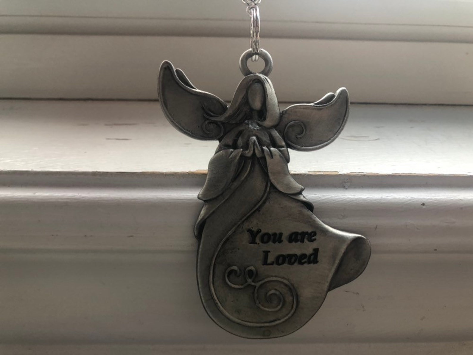 Angel Keychain Gaurdian Angel Keychain Keychains you Are Etsy UK
