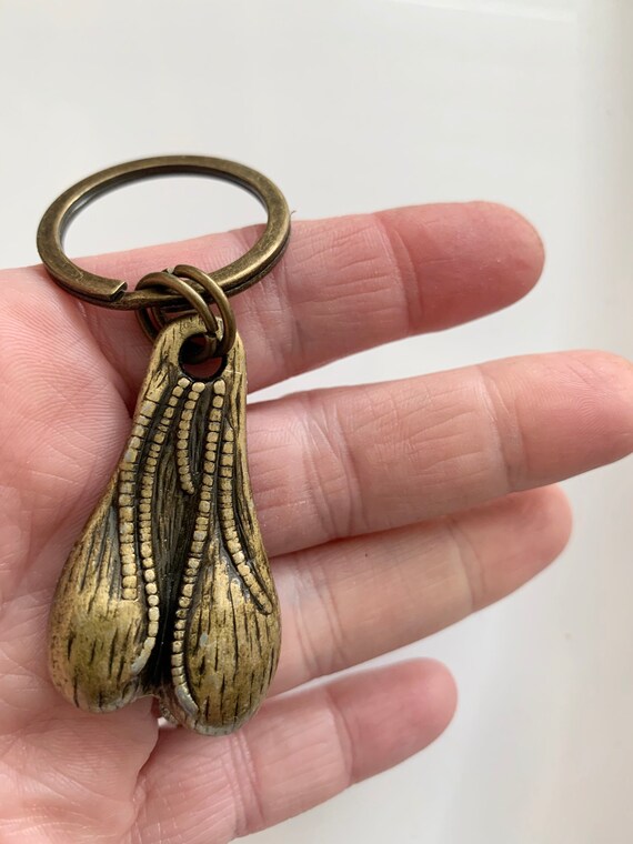 Testicle keychain Scrotum keychain Male genitalia keychain Etsy