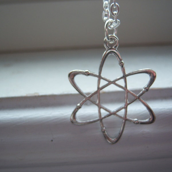 Atom Necklace - Science Necklace - Big Bang Necklace - Free Gift WITH Purchase