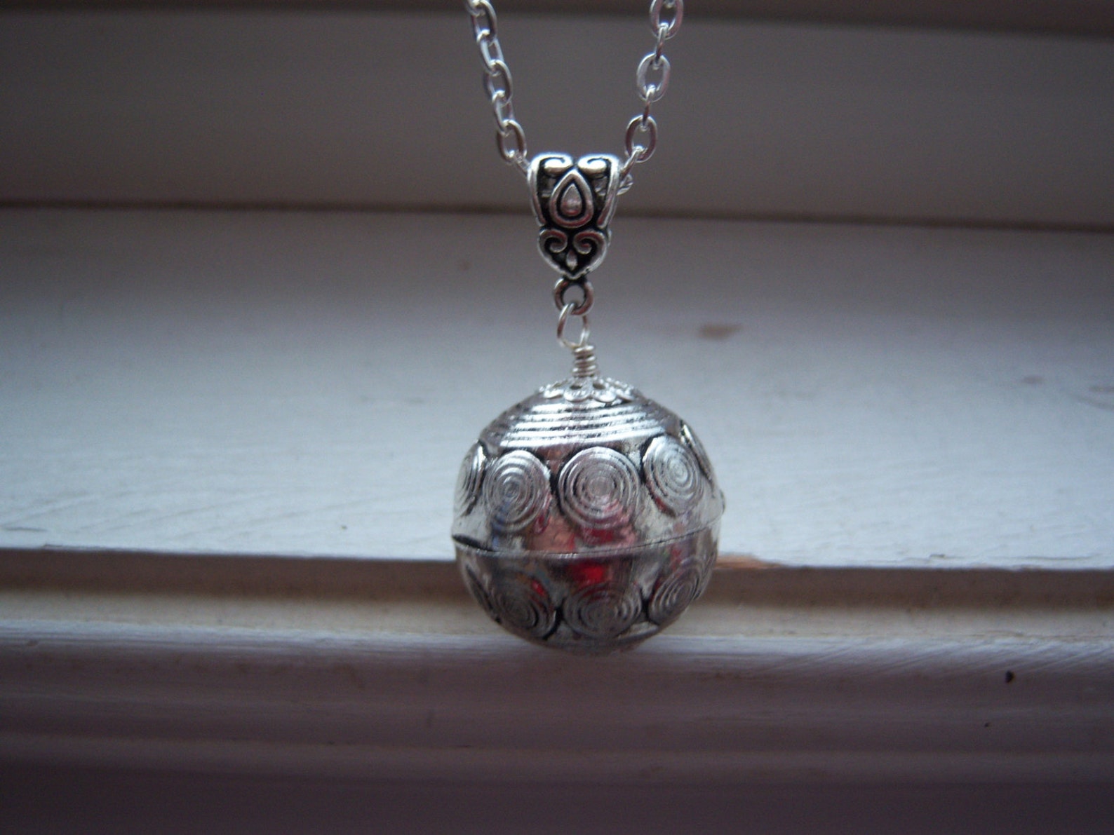 Metal Orb Necklace Witchcraft Necklace coven Necklace - Etsy