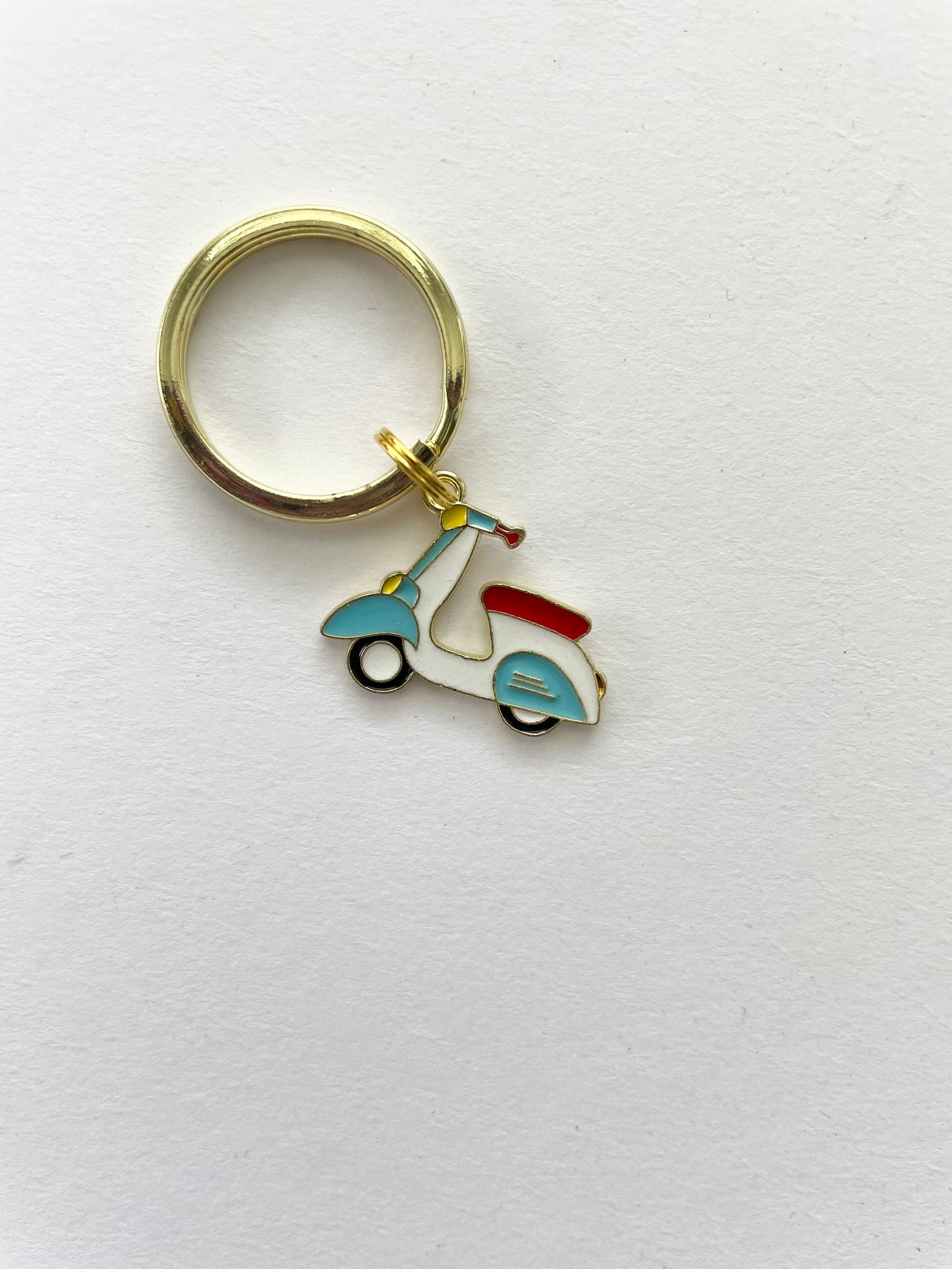 Vespa Keychain Scooter Keychain Etsy