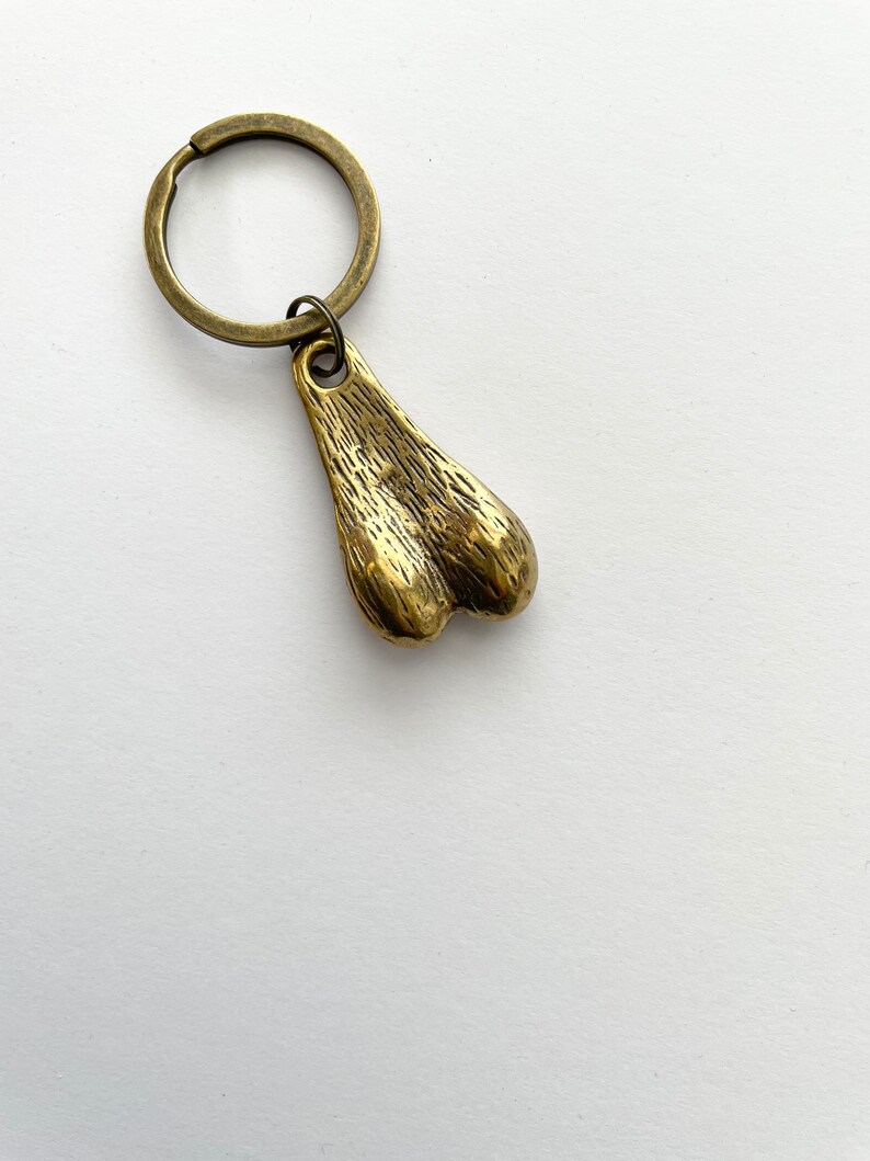 Testicle Keychain Scrotum Keychain Male Genitalia Keychain Etsy