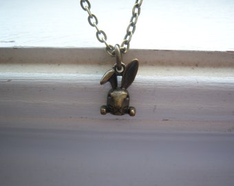 Rabbit Necklace  - Bunny Necklace  - Free Gift With Purchase