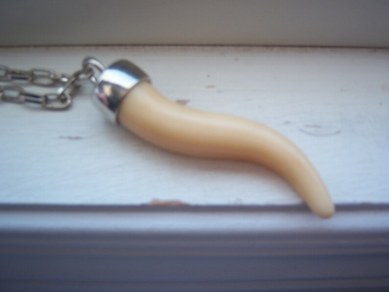 Free Gift Tribal Necklace Layering Necklace Single Claw Horn Necklace Horn Necklace