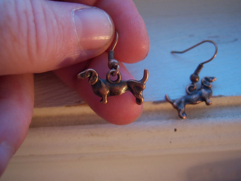 Dachshund Earrings Dog Earrings weiner Dog Earrings Etsy