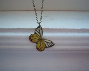Butterfly Necklace -Monarch Butterfly Necklace  Free Gift With Purchase