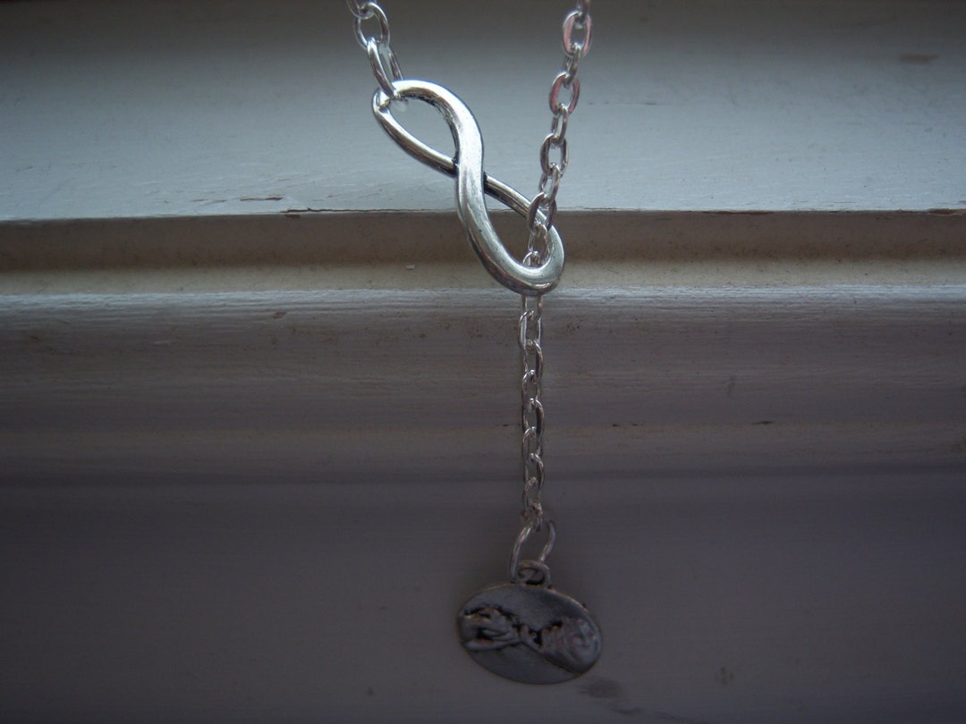 Pinky juro collar del infinitomeñique juro collarPinky Etsy España