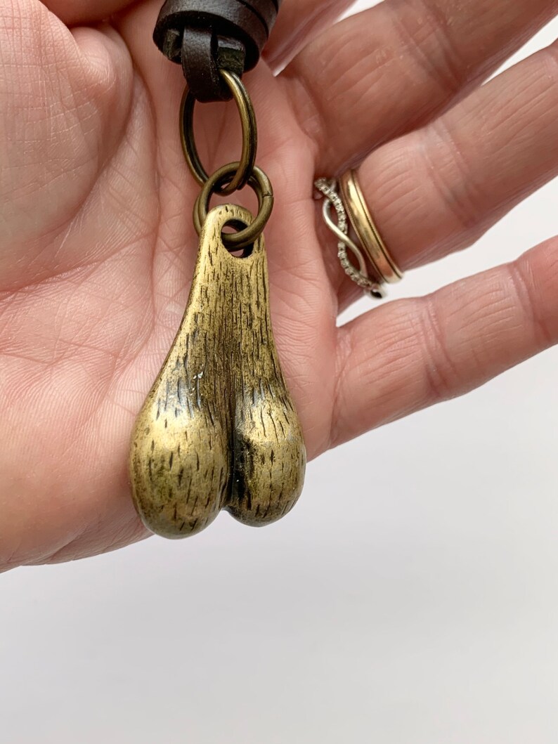 Testicle Keychain Scrotum Keychain Male Genitalia Keychain Etsy