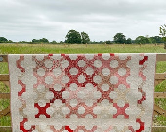 French Lace Jelly Roll Quilt Pattern PDF by Pam and Nicky Lintott