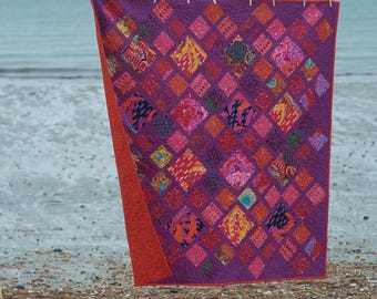 Square Dance Quilt Pattern: Fat Quarter Friendly (PDF)