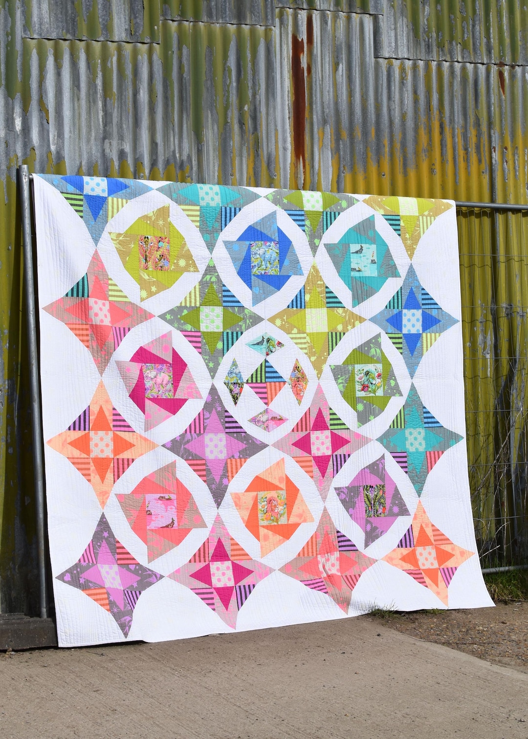 Fat Quarter Bedazzled Quilt Pattern Booklet PDF by Pam and Nicky ...