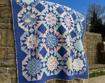 Fat Quarter Bedazzled Quilt Pattern Booklet PDF by Pam and Nicky ...