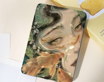 Funda personalizada con diseño de elfo del bosque para Kindle 12.º y PaperWhite, funda para Kindle Basic Series, funda para Kindle PaperWhite 12.º, 11.º y 10.º, regalos personalizados