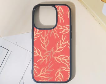 Funda personalizada para iPhone con diseño creativo de pino. Funda protectora multidispositivo personalizada para iPhone 16/15/14/13/12/11 Basic/Pro/Pro Max.