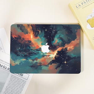 Starry Cosmic Clouds Macbook Case,Personalized Macbook cases,Laptop Case Pro13 Pro 14 Pro 15 Pro 16 Air15 Air13 Air12 inch 16 inch 2024 2023
